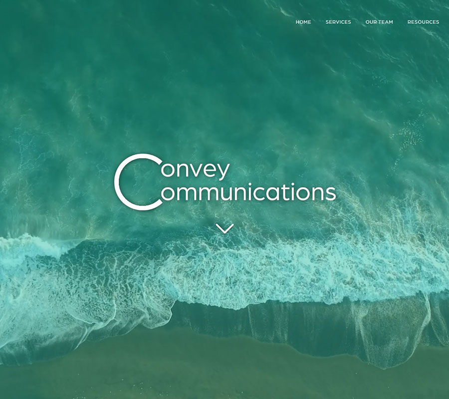 Convey Communications Website Image